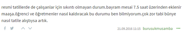 1 Mayıs 2017'ye kadar tam gün resmi tatil yok 6