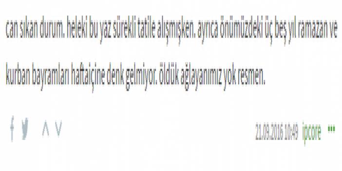 1 Mayıs 2017'ye kadar tam gün resmi tatil yok