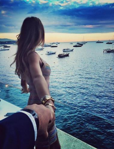 Aşklarını instagram'dan ilan ettiler 5