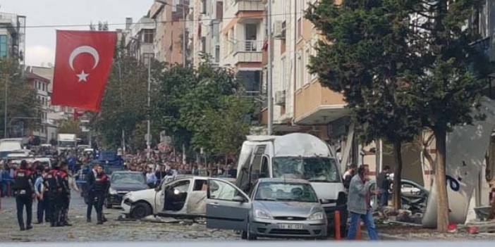 Yenibosna'da meydana gelen patlamanın ilk görüntüleri