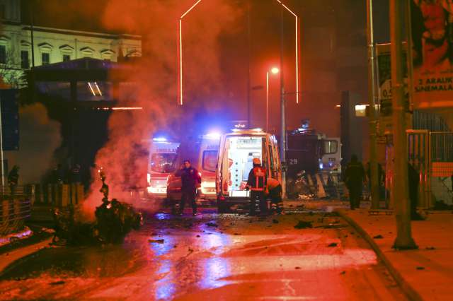 Patlama yerinden ilk görüntüler 6