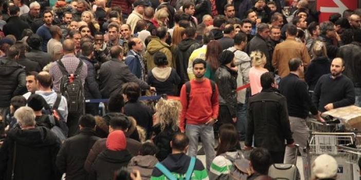 İstanbul'dan kar manzaraları