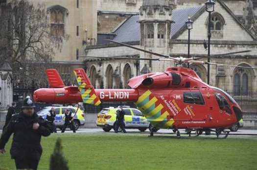 Londra'daki saldırıdan ilk görüntüler 12