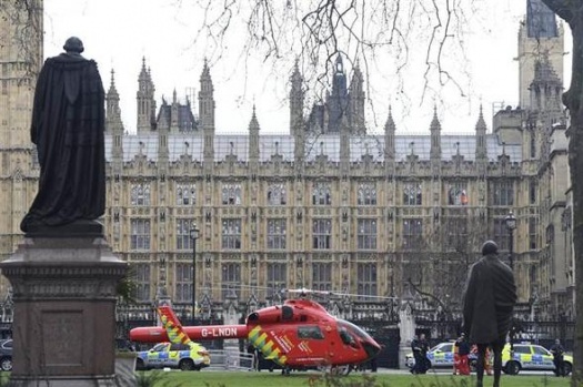Londra'daki saldırıdan ilk görüntüler 16
