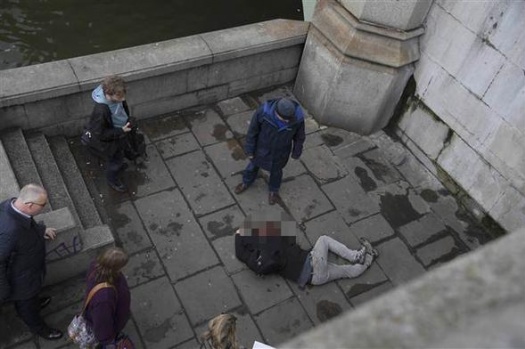 Londra'daki saldırıdan ilk görüntüler 4