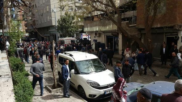 Diyarbakır'daki patlamadan ilk görüntüler 6
