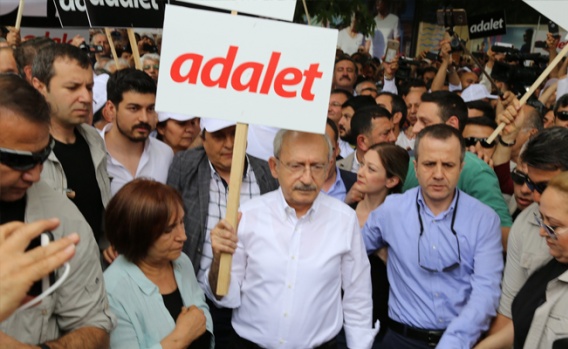 'Adalet Yürüyüşü' başladı! İşte ilk kareler... 3