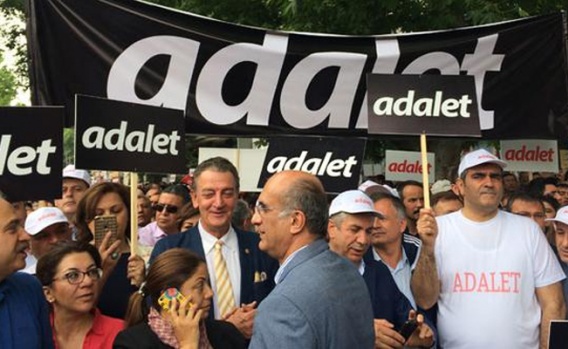 'Adalet Yürüyüşü' başladı! İşte ilk kareler... 4