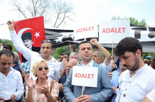 Maçka Parkı'nda "Adalet Nöbeti" 13
