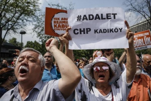 Maçka Parkı'nda "Adalet Nöbeti" 21