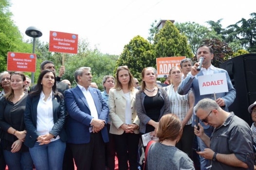 Maçka Parkı'nda "Adalet Nöbeti" 26