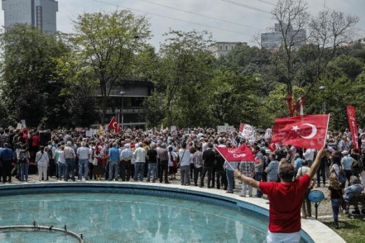 Maçka Parkı'nda "Adalet Nöbeti" 8