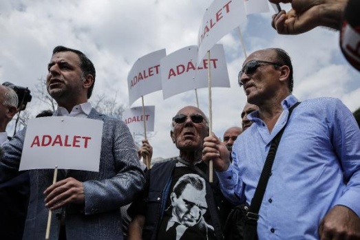 Maçka Parkı'nda "Adalet Nöbeti" 9