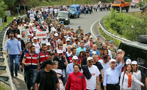 Adalet Yürüyüşünün 5. gününden kareler 12