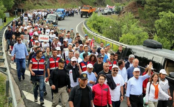 Adalet Yürüyüşünün 5. gününden kareler 14