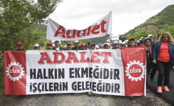 'Adalet Yürüyüşü' 6. gününden kareler 1