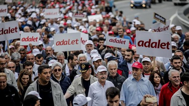 'Adalet Yürüyüşü' 6. gününden kareler 11