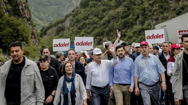 'Adalet Yürüyüşü' 6. gününden kareler 12
