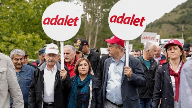 'Adalet Yürüyüşü' 6. gününden kareler 18