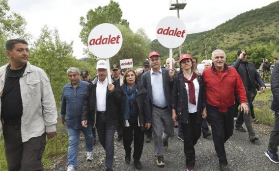 'Adalet Yürüyüşü' 6. gününden kareler 2