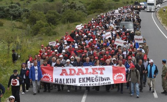 'Adalet Yürüyüşü' 6. gününden kareler 21