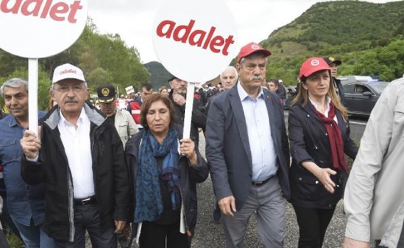 'Adalet Yürüyüşü' 6. gününden kareler 3