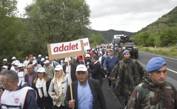 'Adalet Yürüyüşü' 6. gününden kareler 4