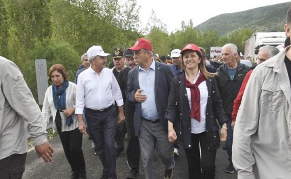 'Adalet Yürüyüşü' 6. gününden kareler 9