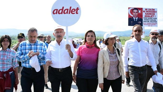 'Adalet Yürüyüşü'nün 8. gününden kareler 5