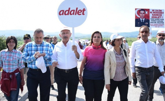 'Adalet Yürüyüşü'nün 8. gününden kareler 7