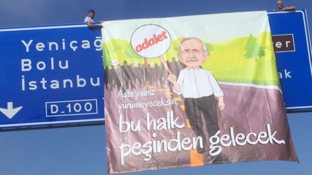 'Adalet Yürüyüşü'nün 9. gününden yeni görüntüler 11