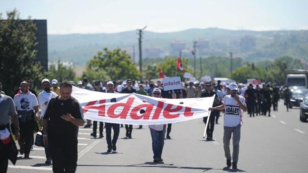 'Adalet Yürüyüşü'nün 9. gününden yeni görüntüler 15
