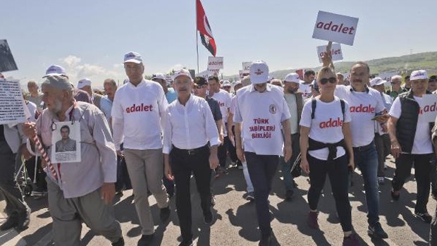 'Adalet Yürüyüşü'nün 9. gününden yeni görüntüler 17