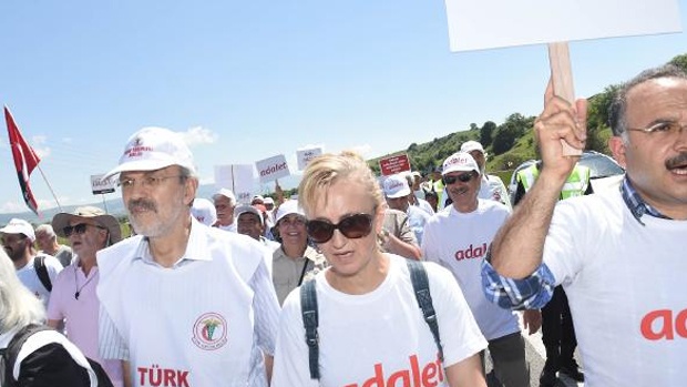 'Adalet Yürüyüşü'nün 9. gününden yeni görüntüler 21