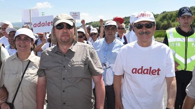 'Adalet Yürüyüşü'nün 9. gününden yeni görüntüler 22