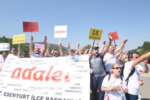 Adalet Yürüyüşü'nün 10. gününden çarpıcı kareler 12