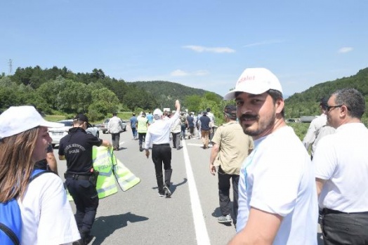 Adalet Yürüyüşü'nün 10. gününden çarpıcı kareler 15