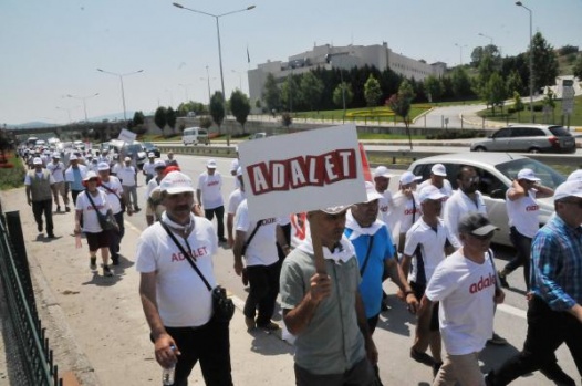 Adalet Yürüyüşü'nün 10. gününden çarpıcı kareler 17