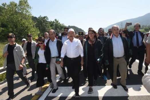Adalet Yürüyüşü'nün 10. gününden çarpıcı kareler 2