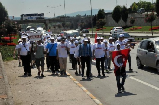 Adalet Yürüyüşü'nün 10. gününden çarpıcı kareler 25