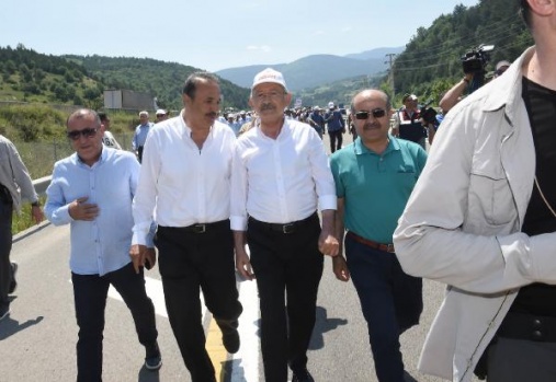 Adalet Yürüyüşü'nün 10. gününden çarpıcı kareler 7