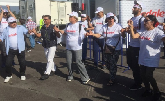 'Adalet Yürüyüşü'nün 11. gününden kareler 9