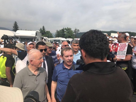 'Adalet Nöbeti'nde en kalabalık 12. gün 12