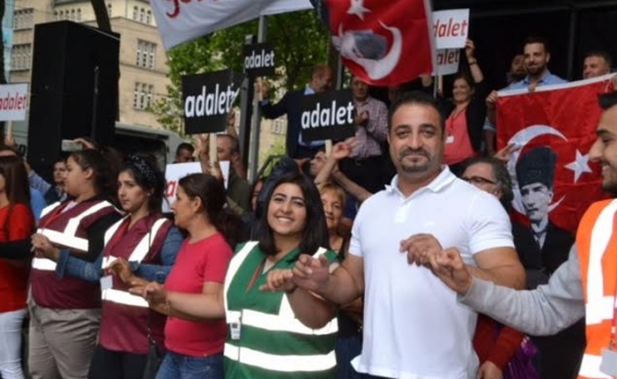 Adalet Yürüyüşü'ne Köln'den destek geldi, işte görüntüler 1