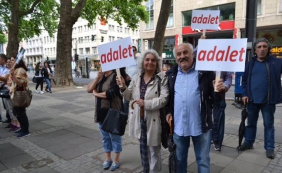 Adalet Yürüyüşü'ne Köln'den destek geldi, işte görüntüler 11