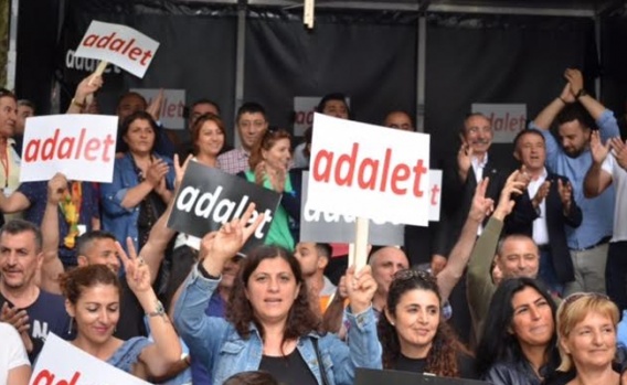 Adalet Yürüyüşü'ne Köln'den destek geldi, işte görüntüler 13