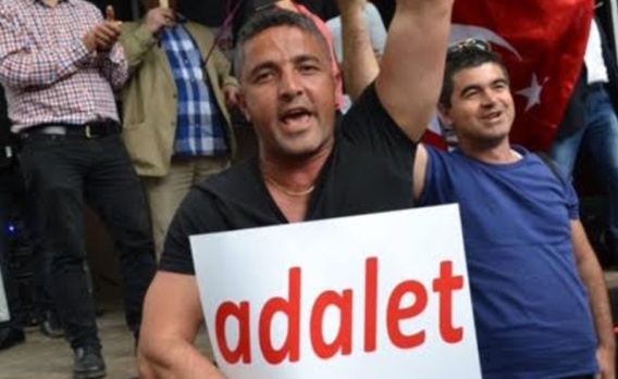 Adalet Yürüyüşü'ne Köln'den destek geldi, işte görüntüler 16