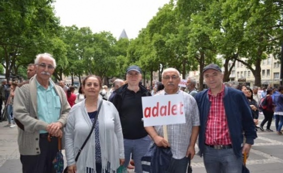 Adalet Yürüyüşü'ne Köln'den destek geldi, işte görüntüler 4