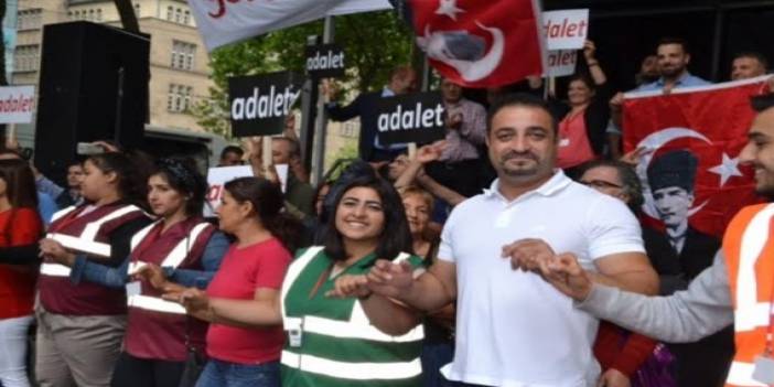 Adalet Yürüyüşü'ne Köln'den destek geldi, işte görüntüler