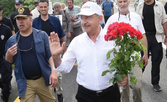 'Adalet Yürüyüşü' 13. gününde 2